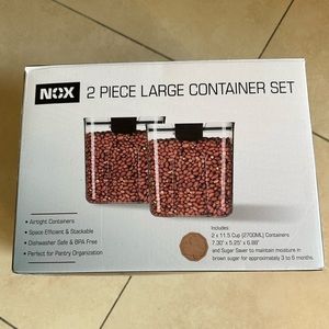 NEW! Airtight storage containers